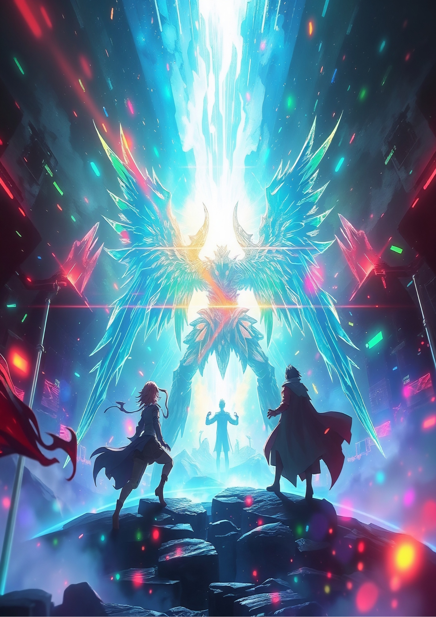 Anime battle end boss