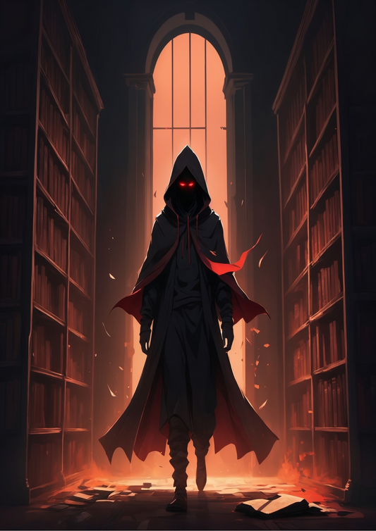 Anime cloaked hero