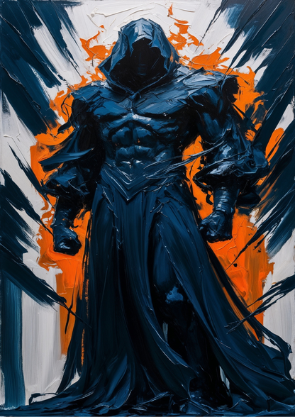 Anime hero art style