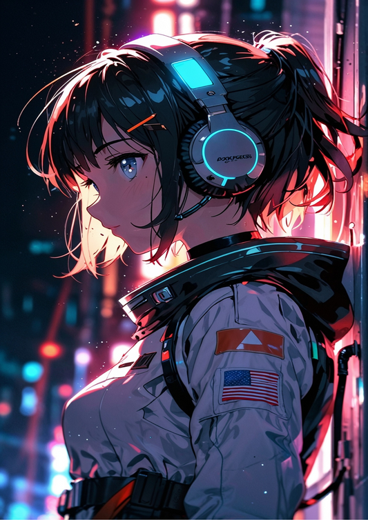 Anime scifi girl