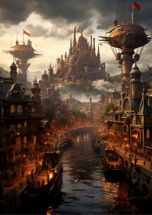 Fantasy city