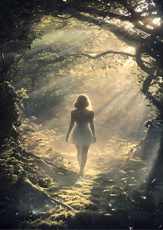 Fantasy forrest girl