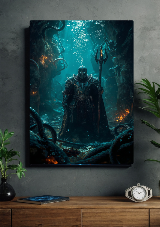 Fantasy water warrior