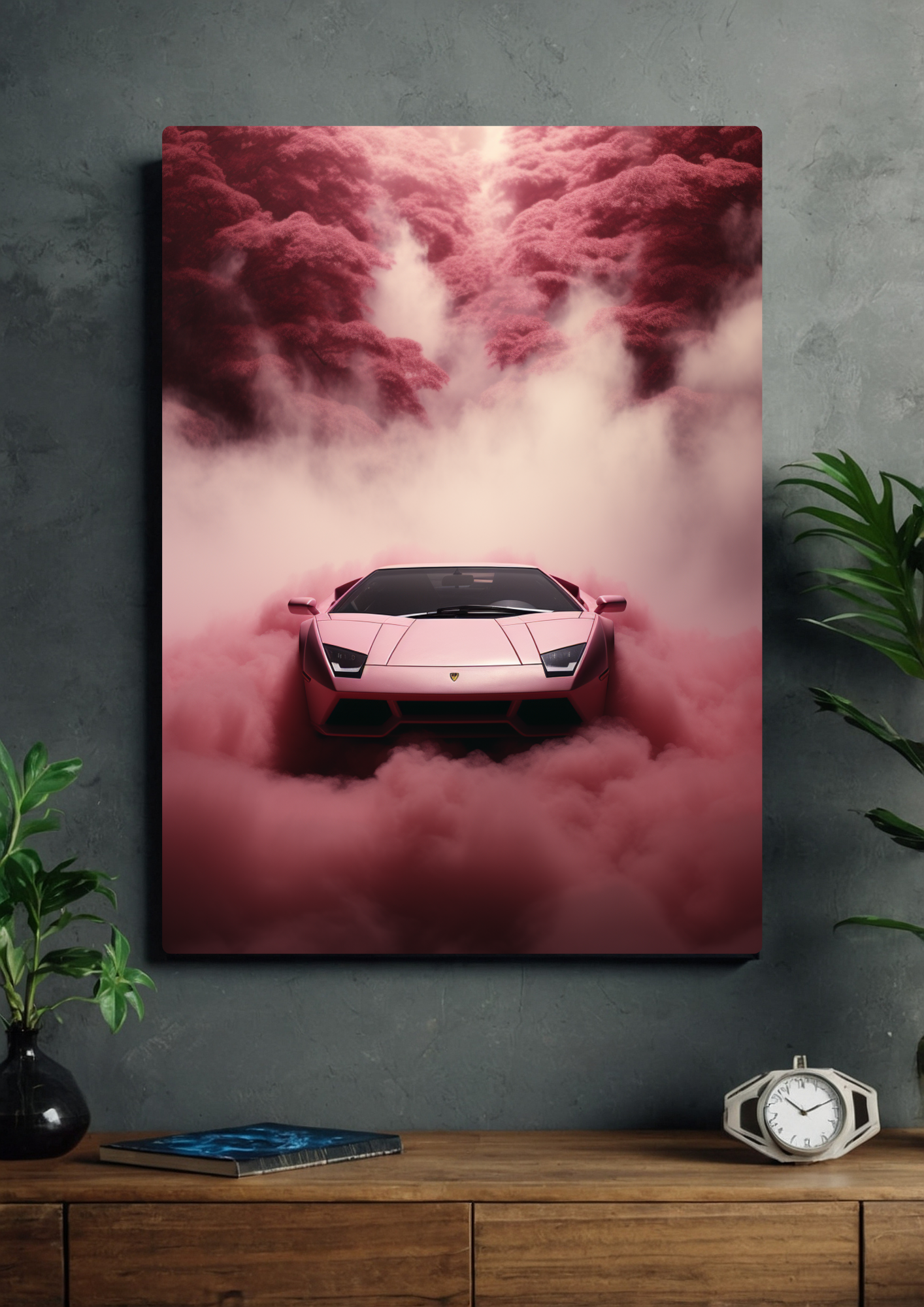 Supercar smoke