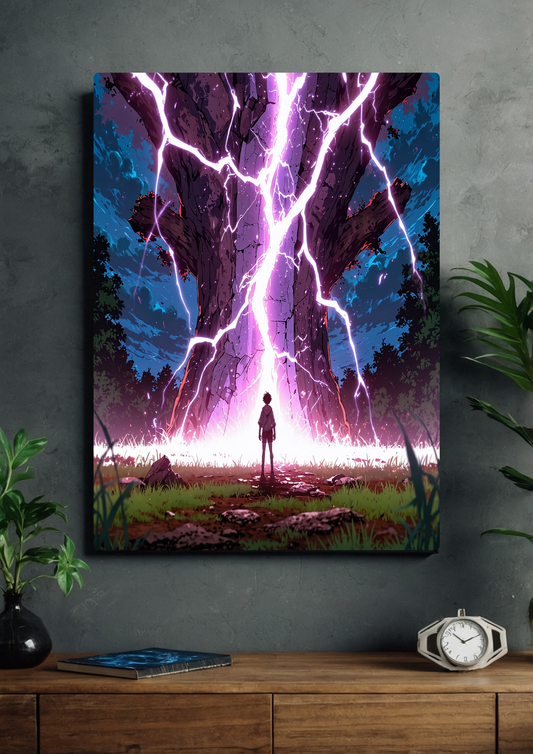 Anime lightning tree