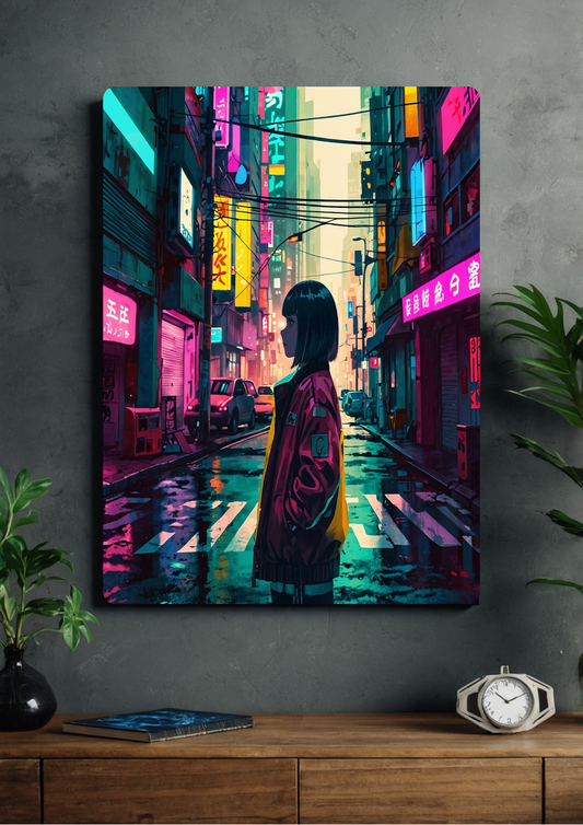 Anime cyber girl
