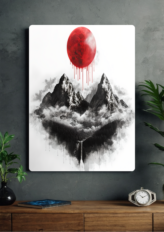 Fantasy blood moon