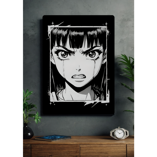 Anime girl in frame
