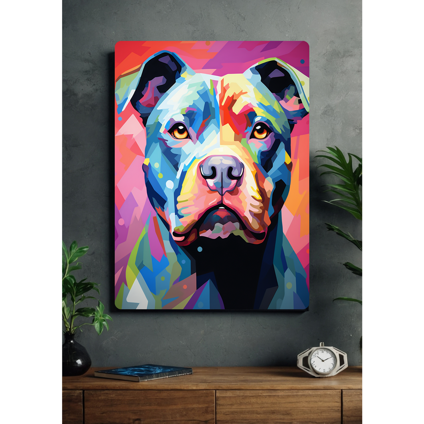Neon pitbull