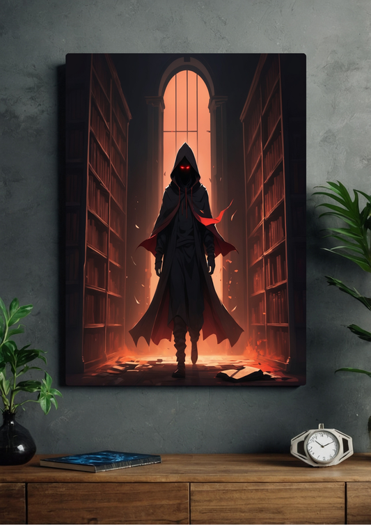 Anime cloaked hero