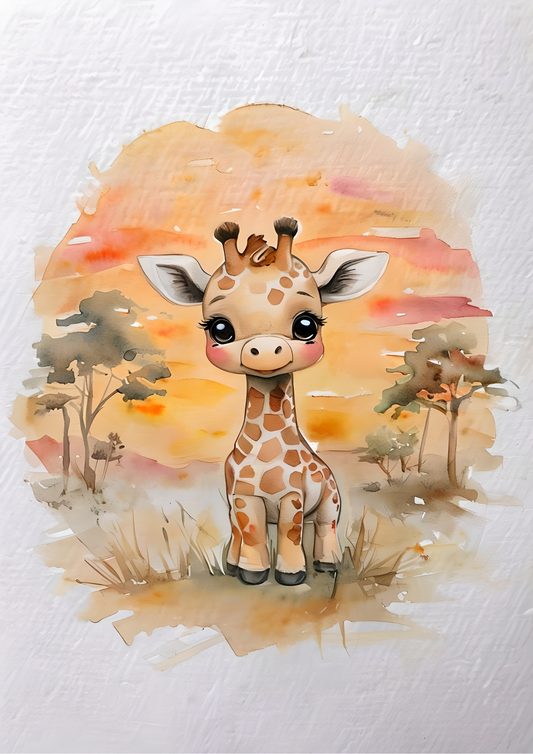 Animal small giraffe