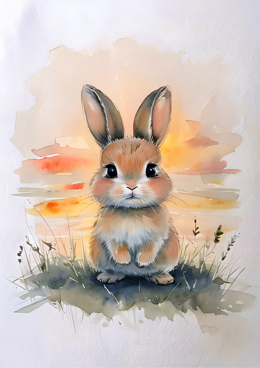 Animal small bunny